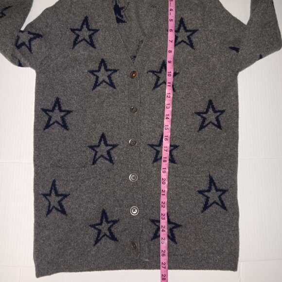 CHINTI AND PARKER STARS BUTTON DOWN POCKET CARDIGAN - Picture 2 of 9